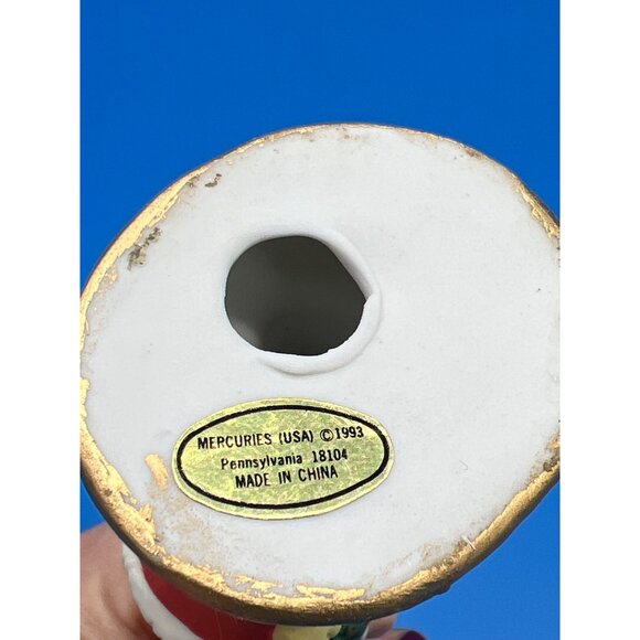 Limited Edition Porcelain Antique Santa Collectible Figurine 1848 Switzerland - Picture 6 of 7